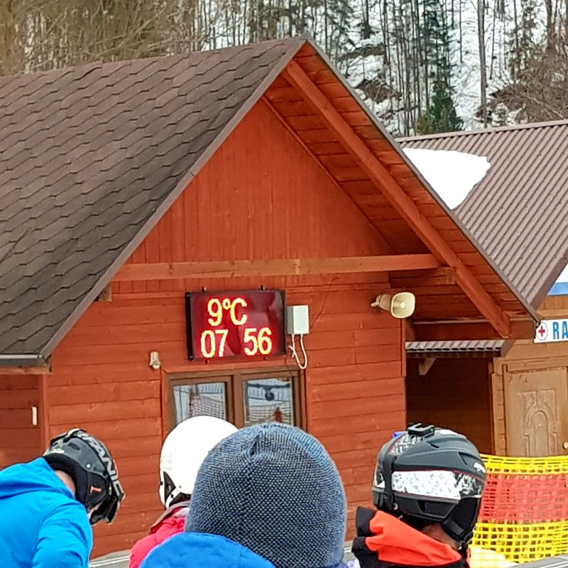Dodatnie temperatury a jazda na nartach w Wiśle